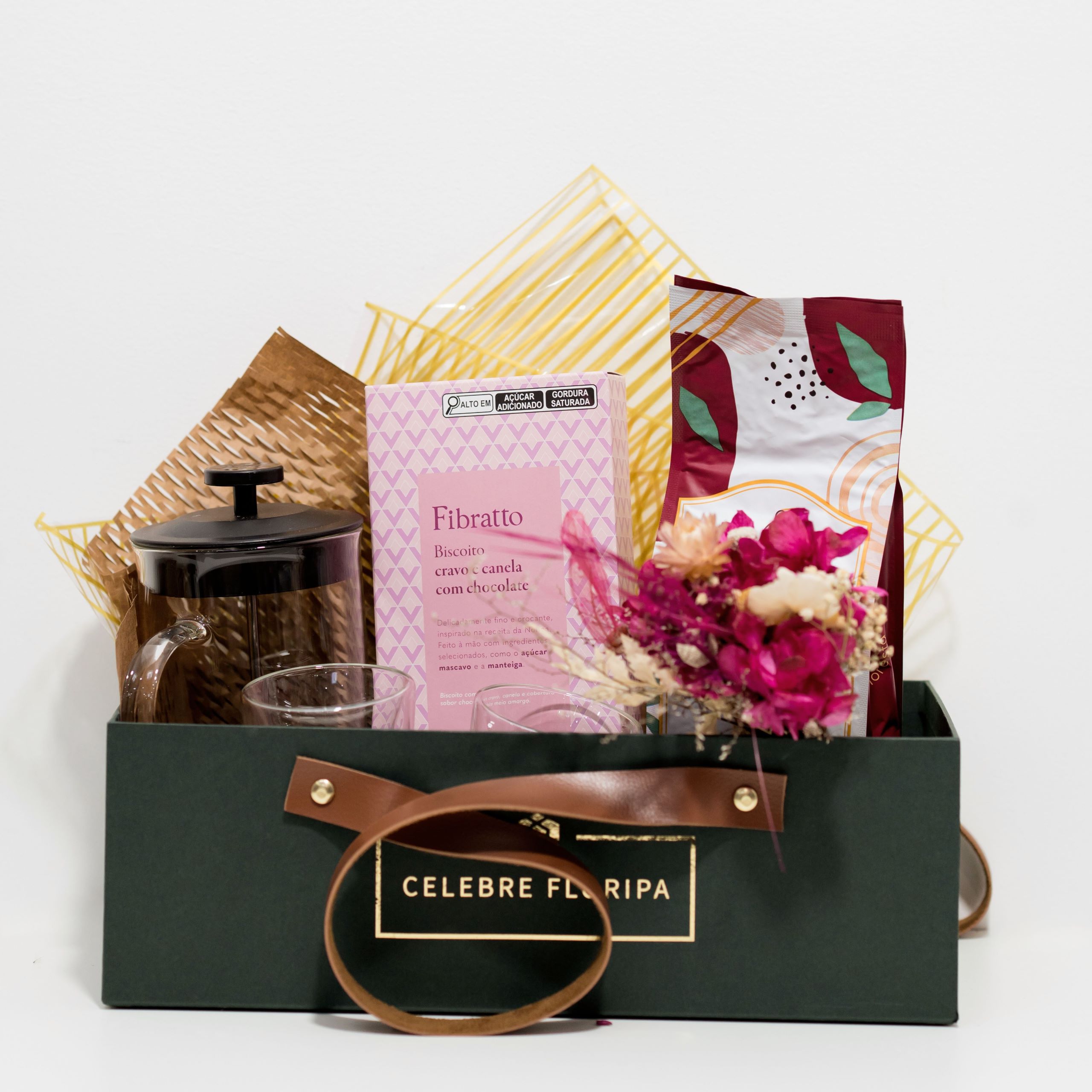 Cesta de Café da Tarde Premium – Um Presente Sofisticado em Florianópolis