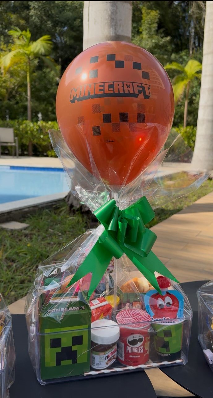 Cesta Infantil Minecraft - Imagem 4