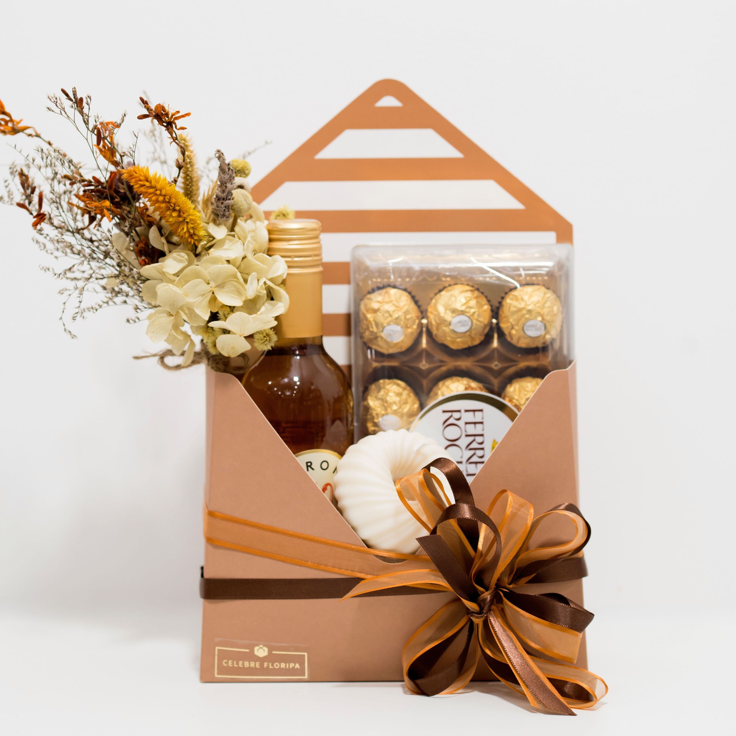 Cesta Clássico Rosé - Imagem 2