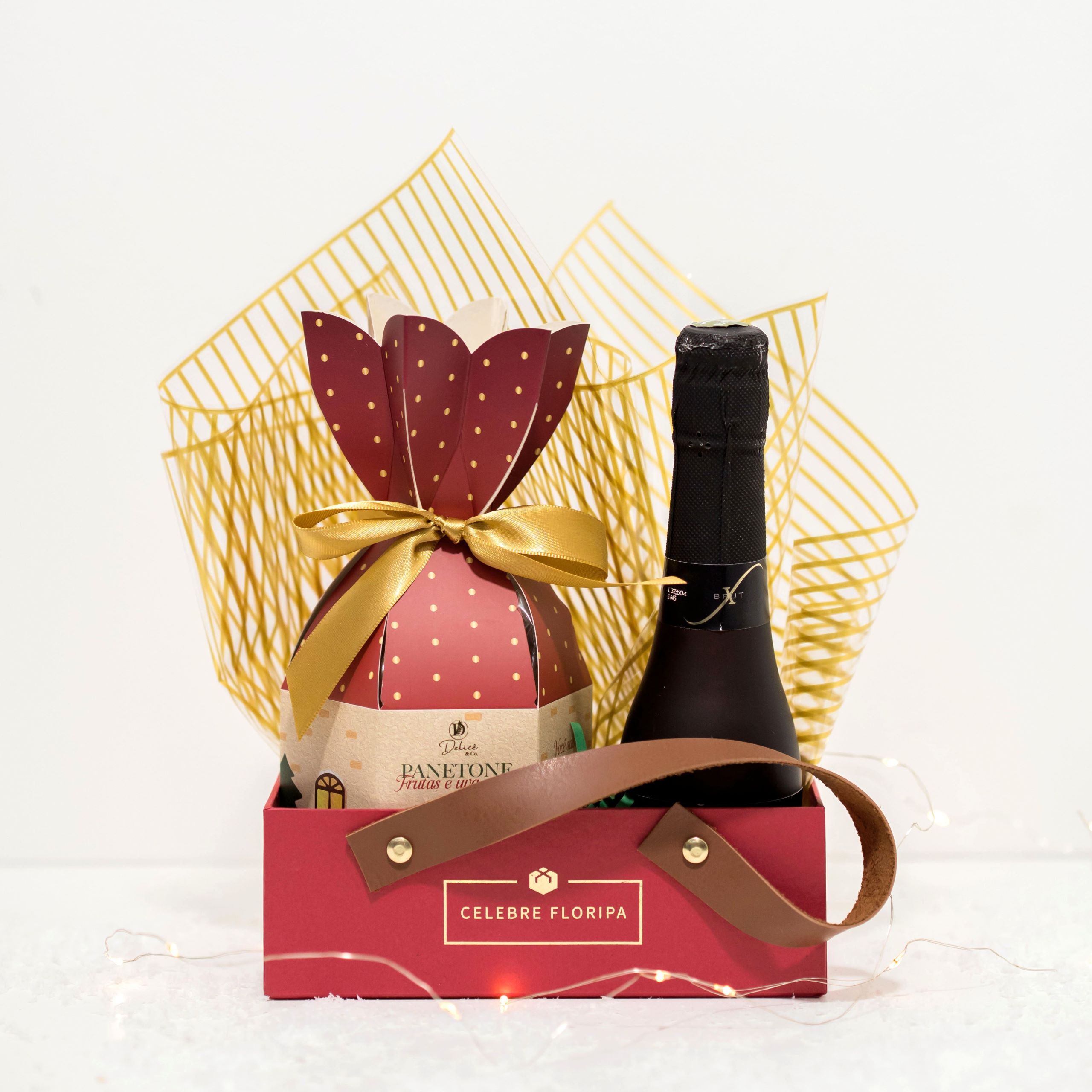 Cesta de Natal Freixenet Mini – Celebração Encantada