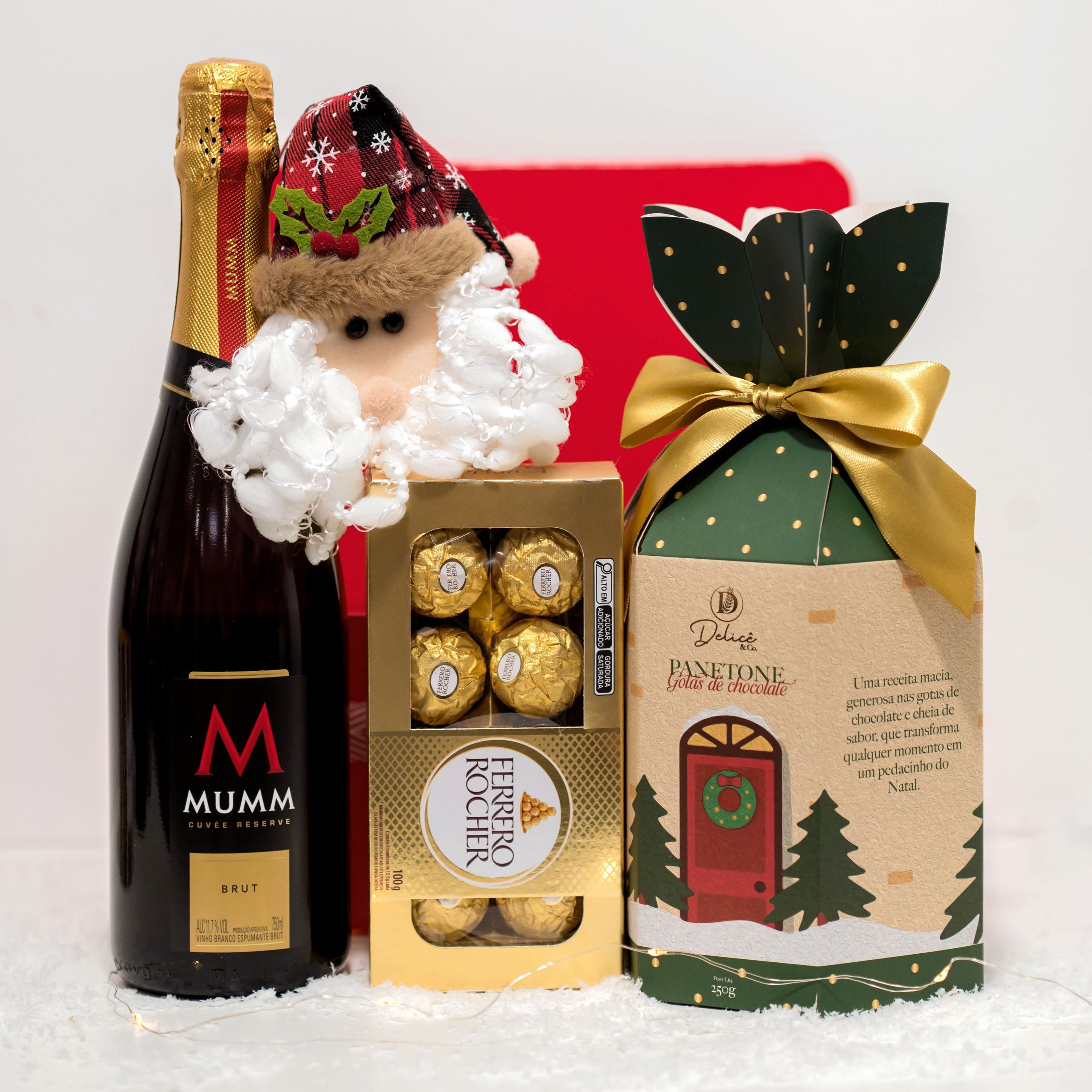 Cesta de Natal Mumm Collection – Celebre em Grande Estilo