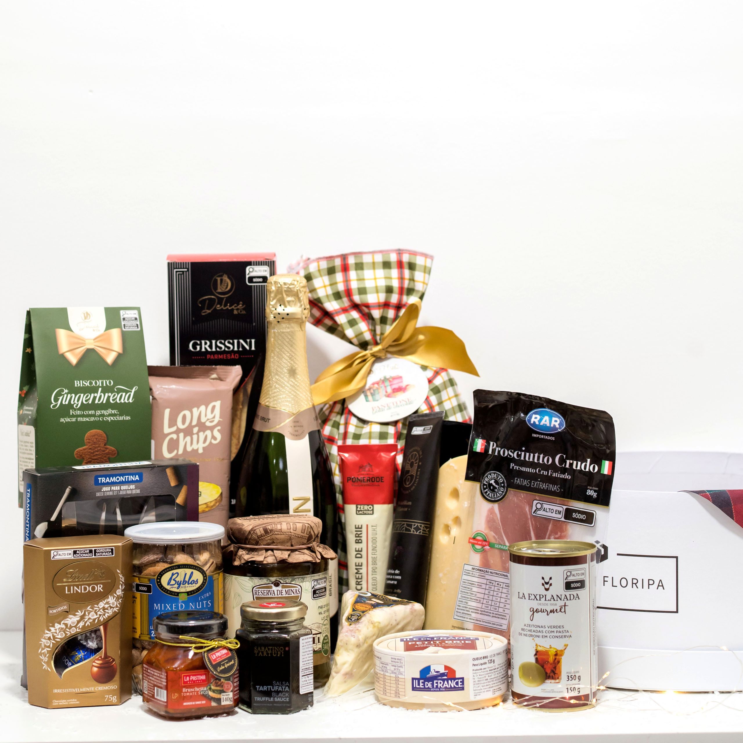 Cesta de Natal Celebre Gourmet Premium