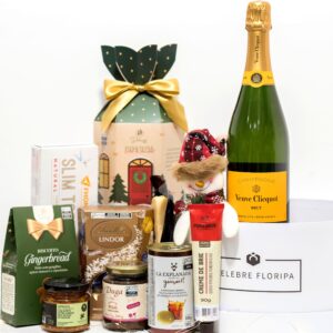 Cesta de Natal Veuve Clicquot Gourmet