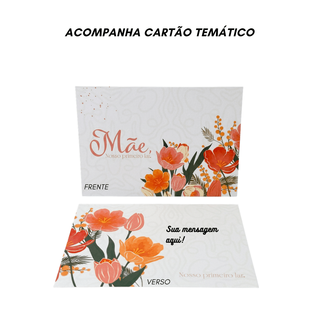 Cesta de Chocolates e Flores Dia das Mães - Imagem 4
