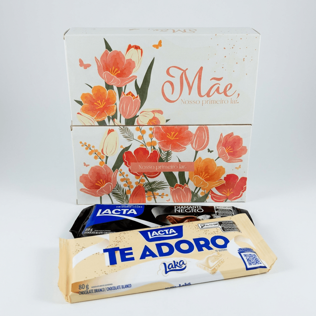 Cesta de Chocolates e Flores Dia das Mães - Imagem 3