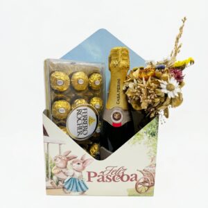 Kit de Páscoa com Espumante e Ferrero Rocher – Florianópolis