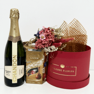 Cesta Chandon com Chocolates Lindt – Florianópolis