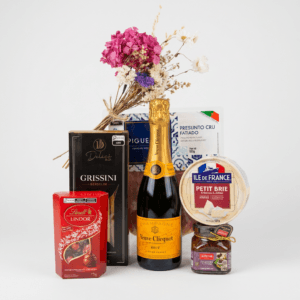 Cesta Veuve Clicquot & Brie Gourmet – Florianópolis