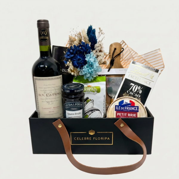 Cesta Vinho DV Catena & Brie Gourmet – Florianópolis