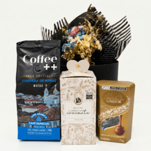 Presente Café Premium com Flores – Florianópolis
