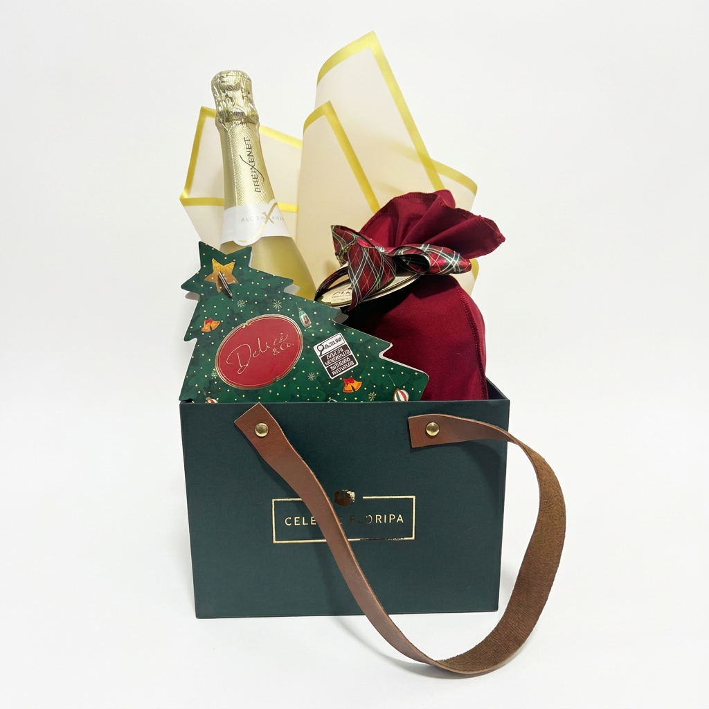 Cesta de Natal Zero Álcool: Cesta Gourmet em Florianópolis
